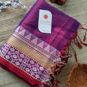 Handloom Cotton Tissue Saree