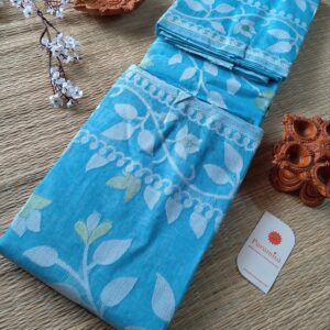 Handwoven Cotton Jamdani Saree