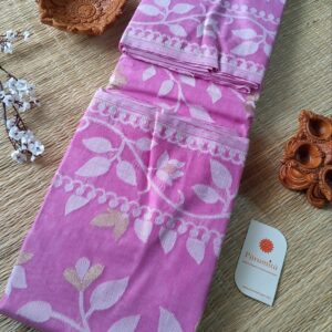 Handwoven Cotton Jamdani Saree