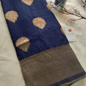 Khaddi Banarasi Handwoven Saree